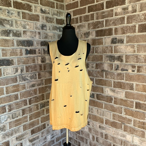 Tribe Kelley Other - Tribe Kelley Unisex Muscle Tank Distressed Size M!